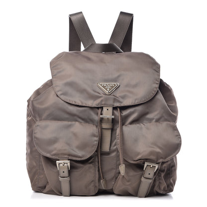 Prada Tessuto Nylon Vela Medium Backpack Fumo 1 of 9