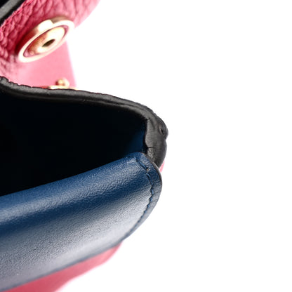 Christian Dior Bullcalf Mini Be Dior Flap Pink Blue 12 of 14