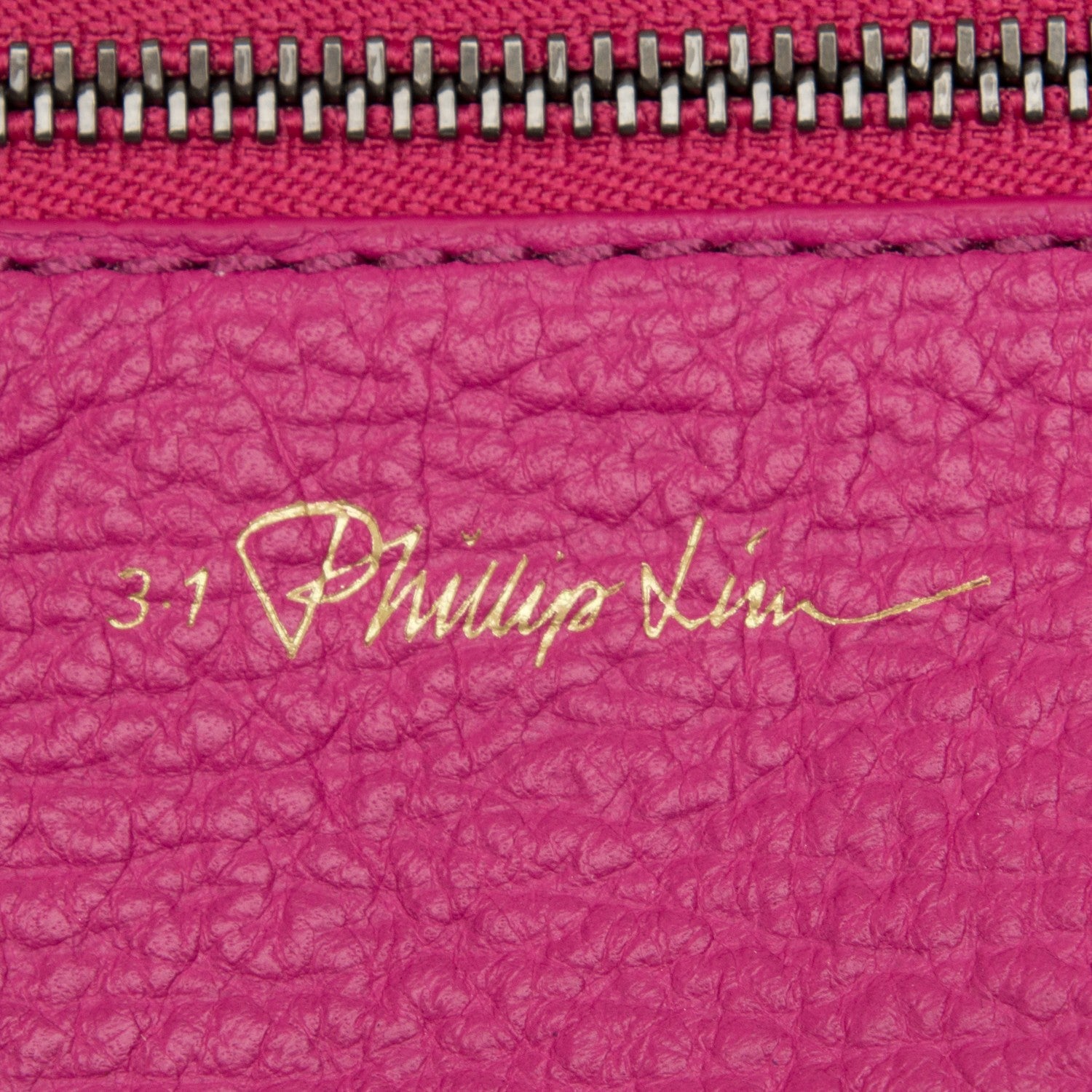 3.1 Phillip Lim 3.1 Leather Medium Pashli Satchel Bright Fuchsia 6 of 7