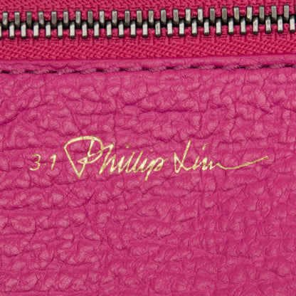 3.1 Phillip Lim 3.1 Leather Medium Pashli Satchel Bright Fuchsia 6 of 7