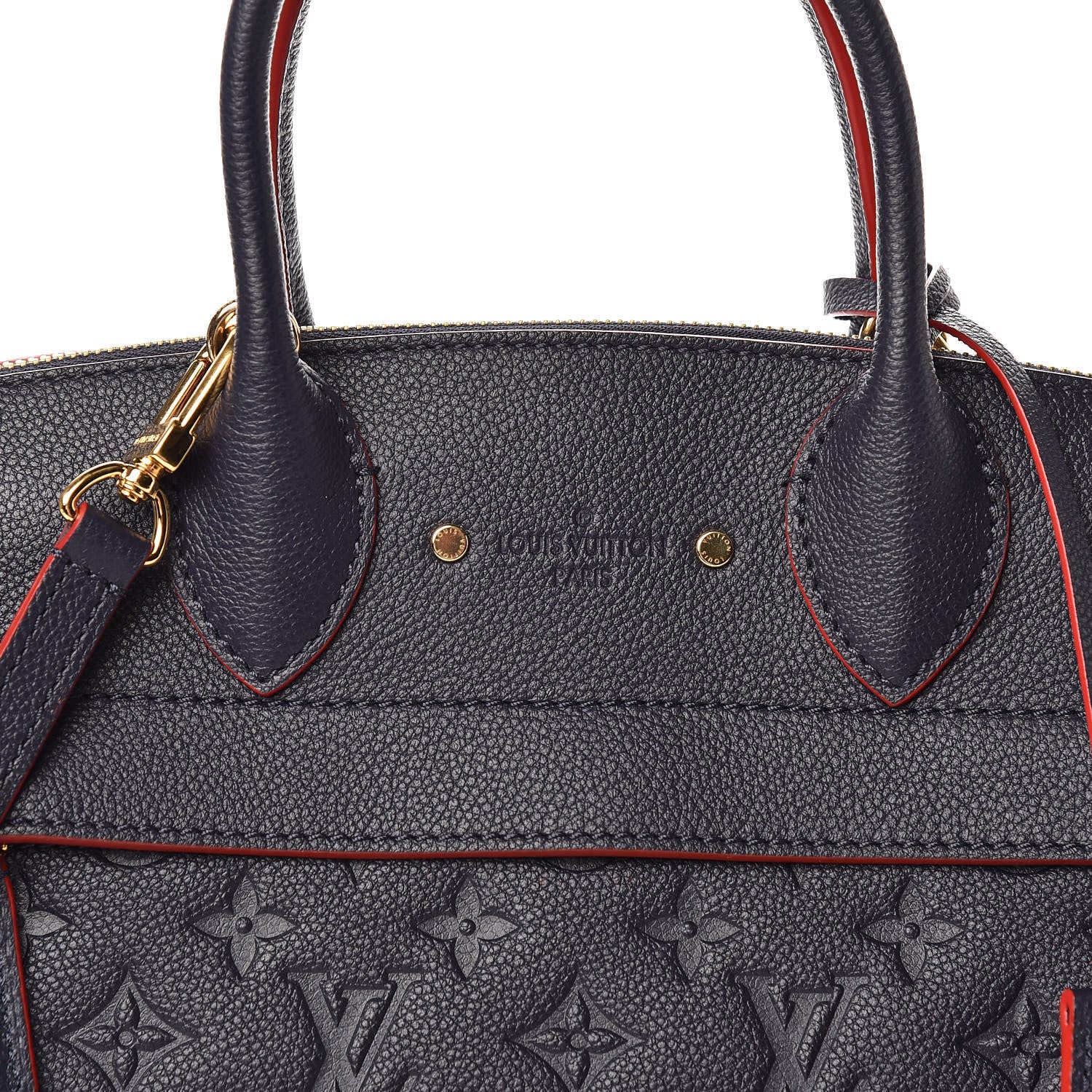 Louis Vuitton Empreinte Pont Neuf MM Marine Rouge 8 of 12