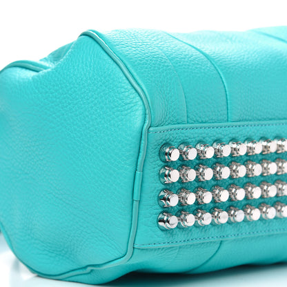 Alexander Wang Pebbled Lambskin Mini Rockie Lagoon Rhodium Hardware 7 of 8