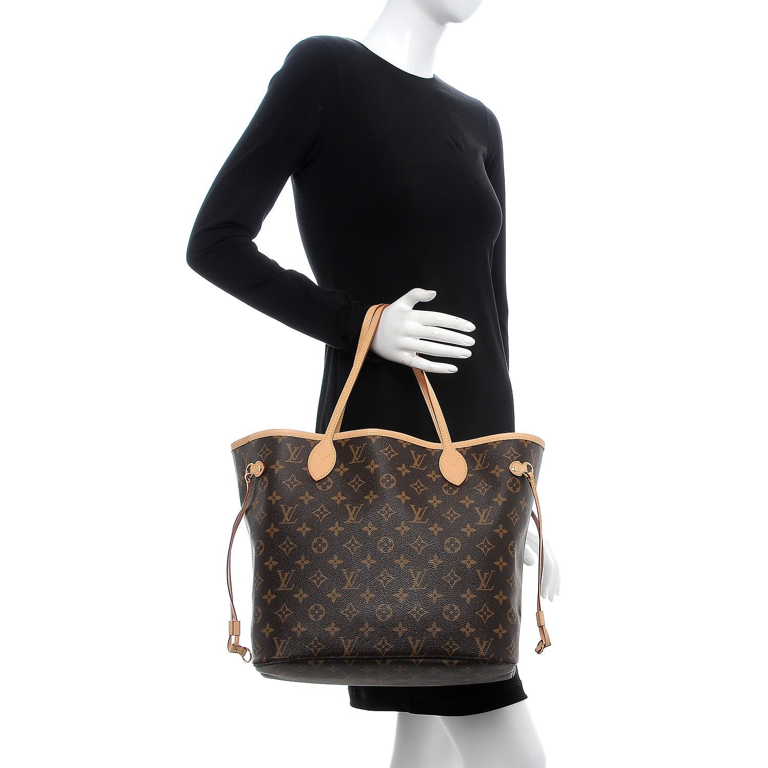 Louis Vuitton Monogram Neo Neverfull MM Pivoine 2 of 10