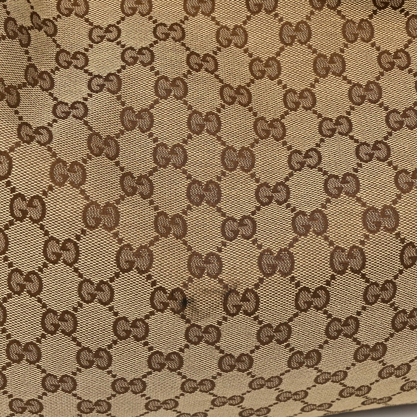 Monogram Large Horsebit Chain Hobo Dark Brown