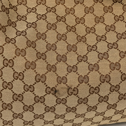 Gucci Monogram Large Horsebit Chain Hobo Dark Brown 11 of 15