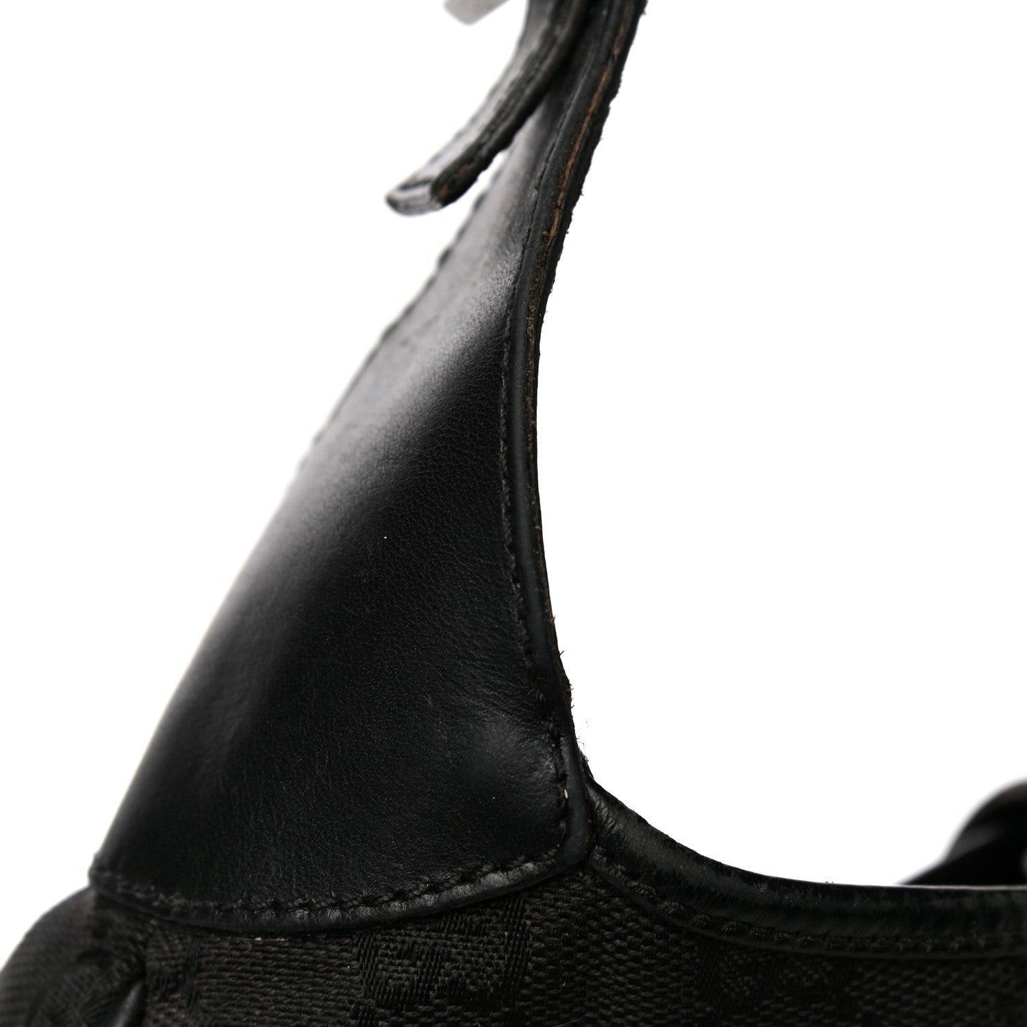 Gucci Monogram Small Jackie O Hobo Black 14 of 33