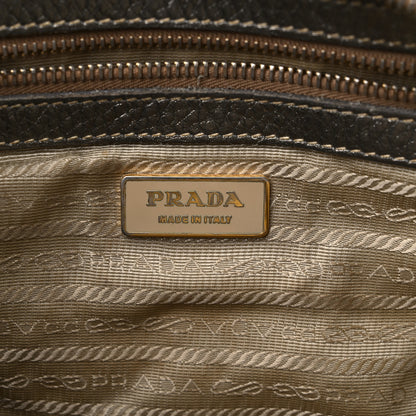 Prada Metallic Vitello Daino Tote 6 of 22