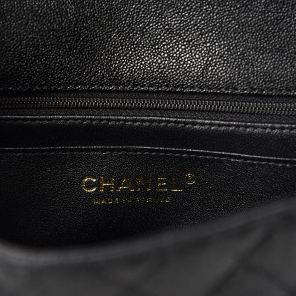 Chanel Caviar Quilted Mini Top Handle Rectangular Flap Black 8 of 11