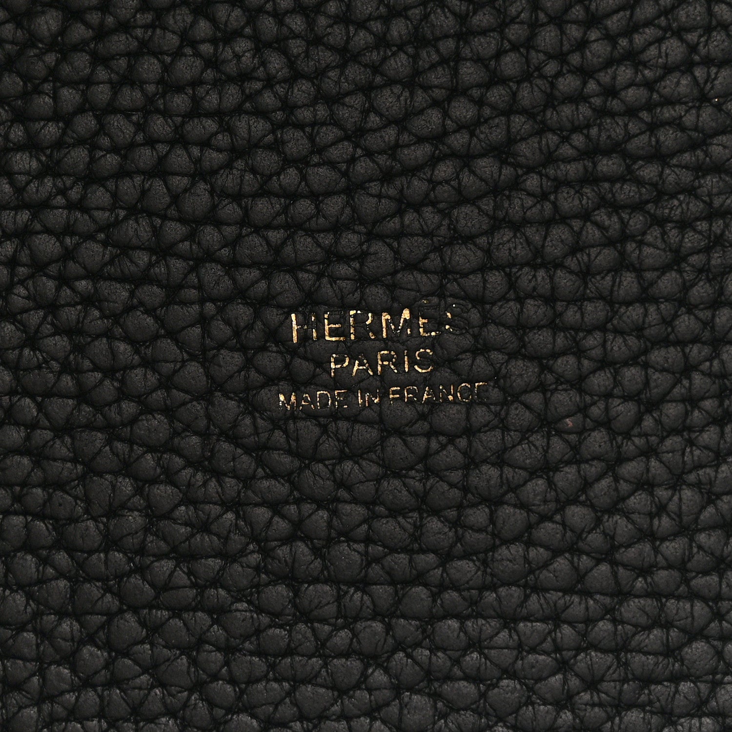 Hermes Taurillon Clemence Picotin Lock 22 MM  Black 6 of 15
