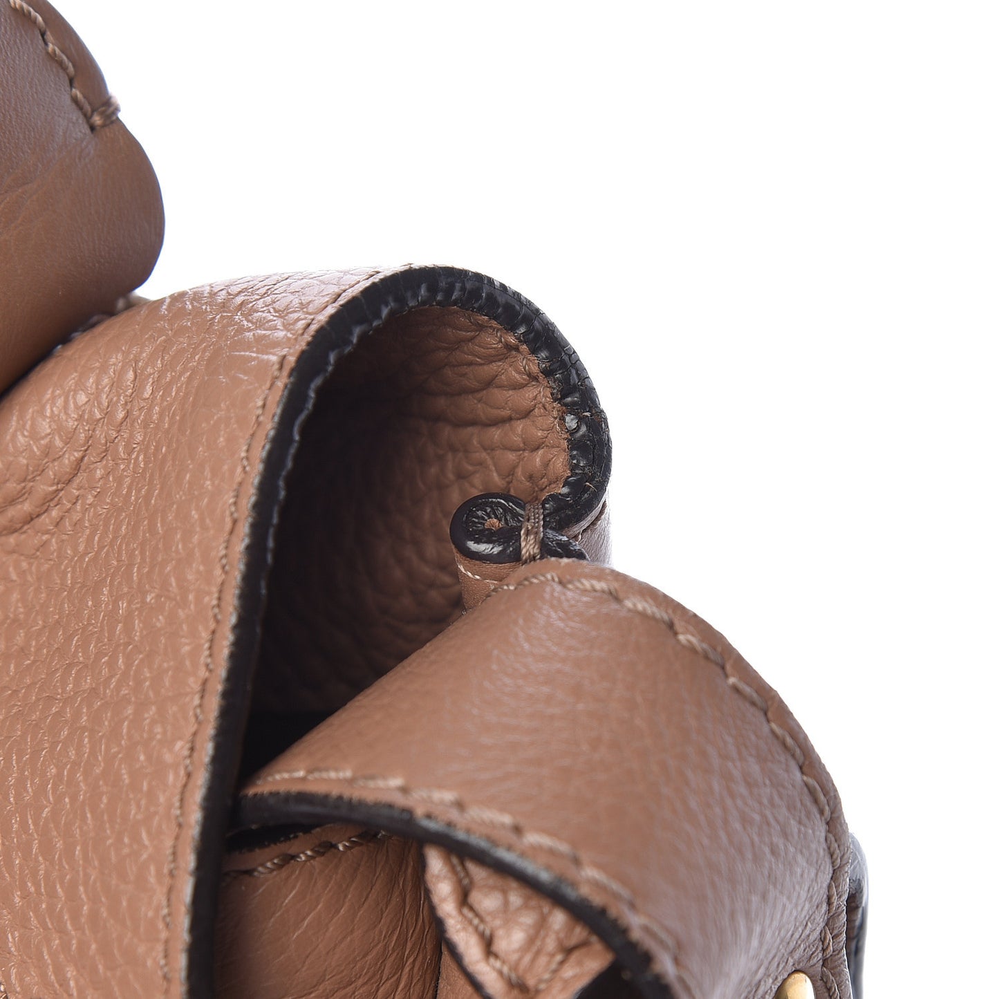 Calfskin Medium Marcie Top Handle Bag Nut