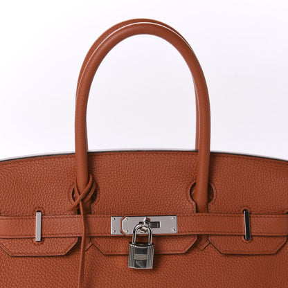 Hermes Togo Birkin 30 Terre Battue 10 of 10