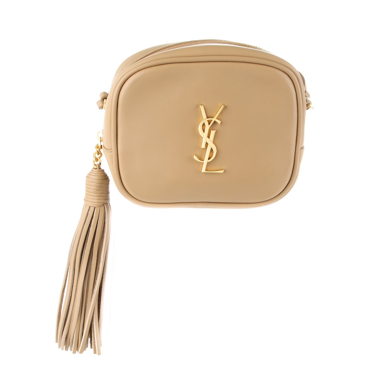 Saint Laurent Nappa Monogram Blogger Bag Deep Beige 1 of 7