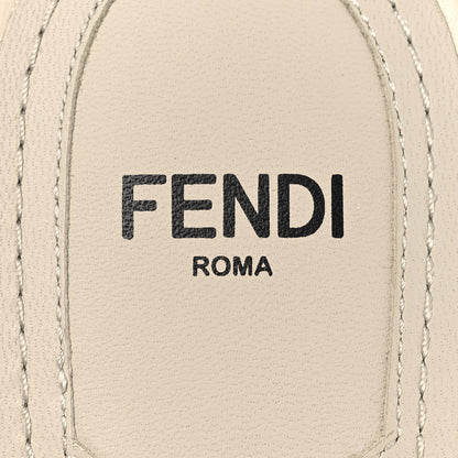Fendi Nappa Shearling First 95mm Slide Sandals 39 White 9 of 9