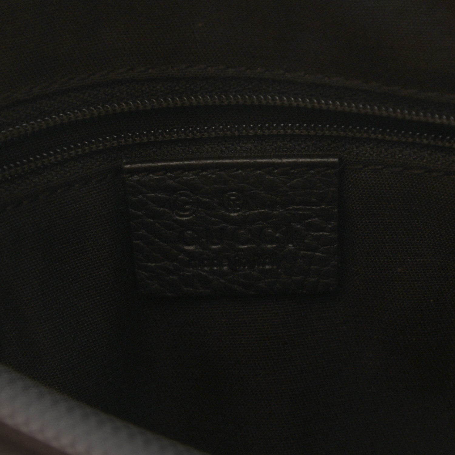 Gucci Crystal Monogram Medium Abbey Pocket Hobo Tote Dark Brown 6 of 10