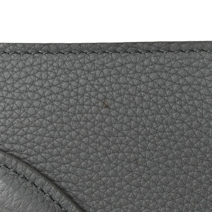 Celine Drummed Calfskin Mini Luggage Kohl 11 of 12