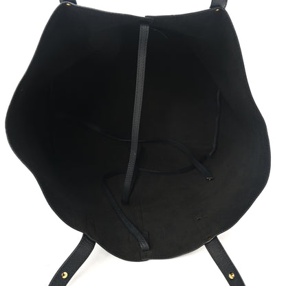 Versace Calfskin Palazzo Tote Black 5 of 13