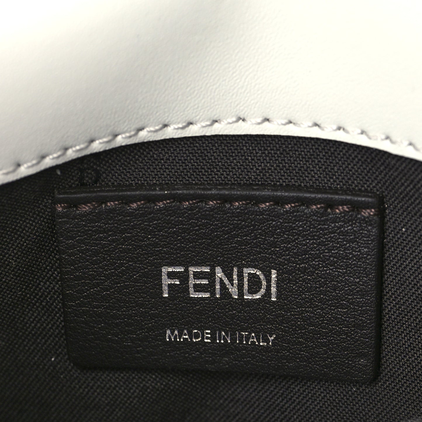 Vitello Liberty Lucido F is Fendi Wallet on Chain White