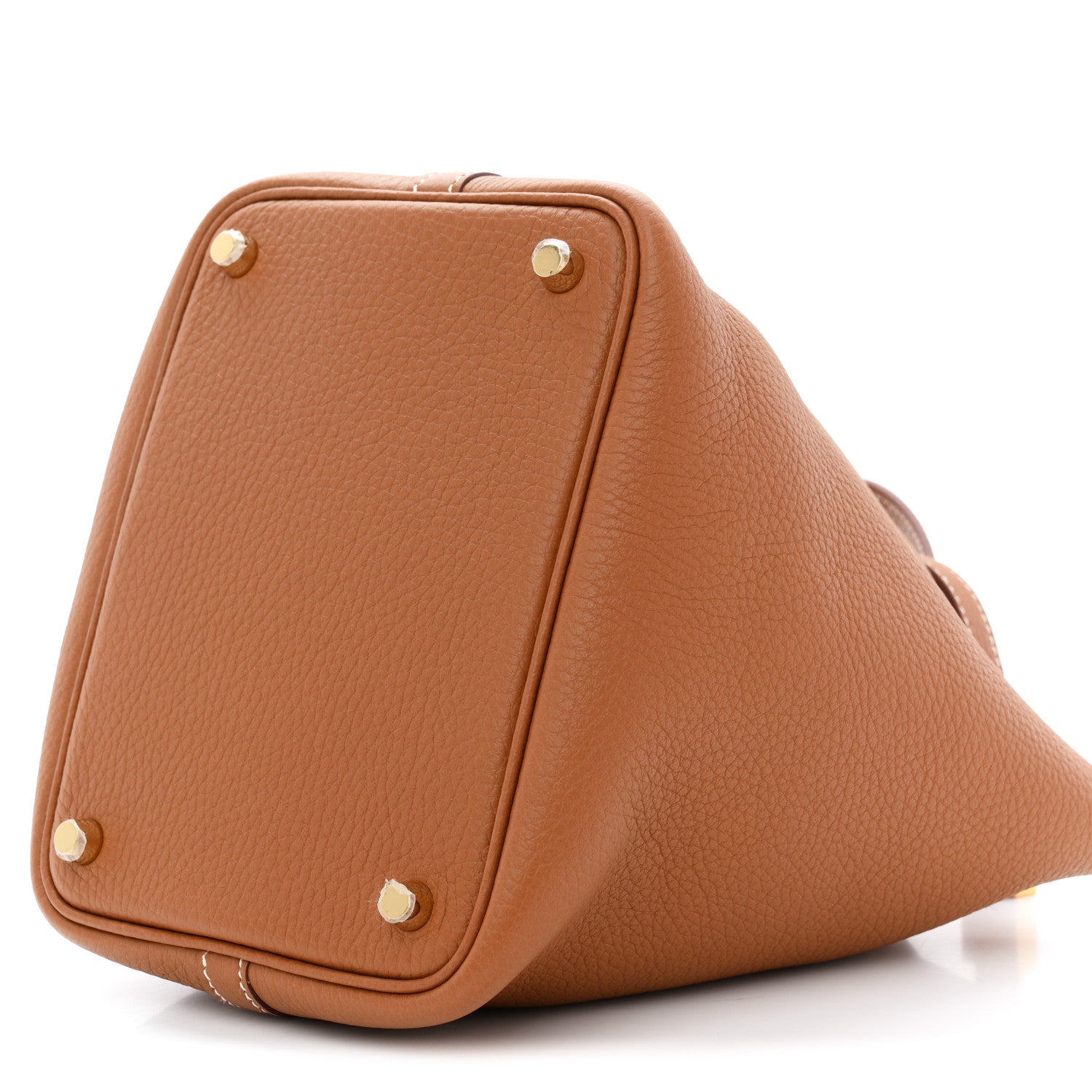 Hermes Taurillon Clemence Picotin Lock 18 PM Gold 9 of 9