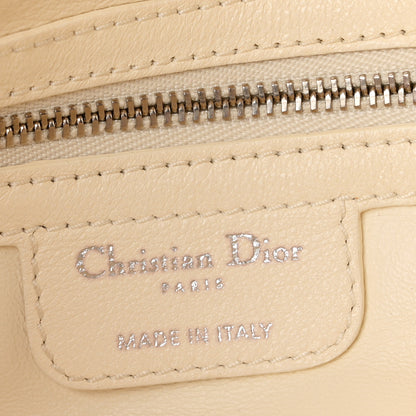 Christian Dior Lambskin Cannage Rendezvous Flap White 6 of 11