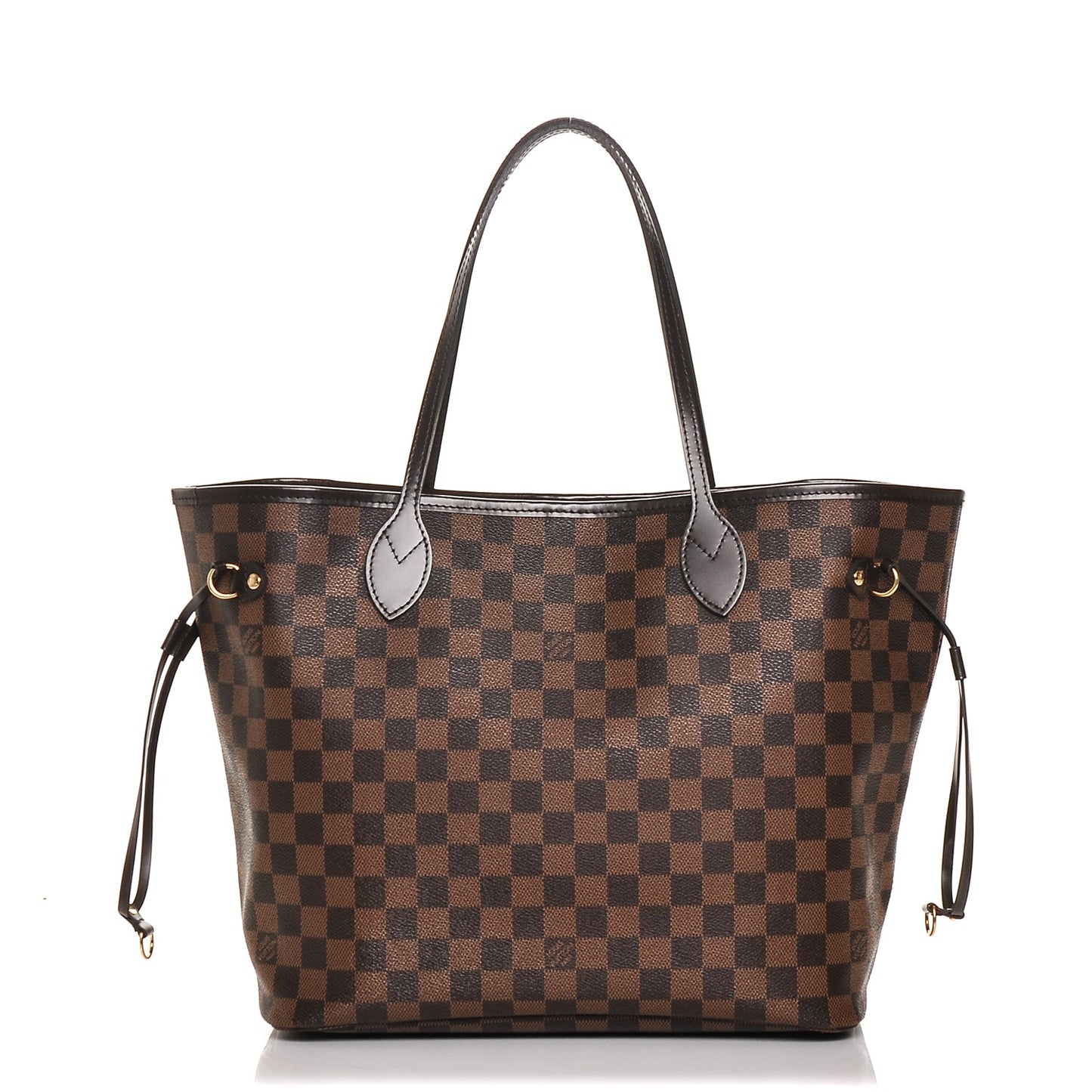 Damier Ebene Neo Neverfull MM Rose Ballerine