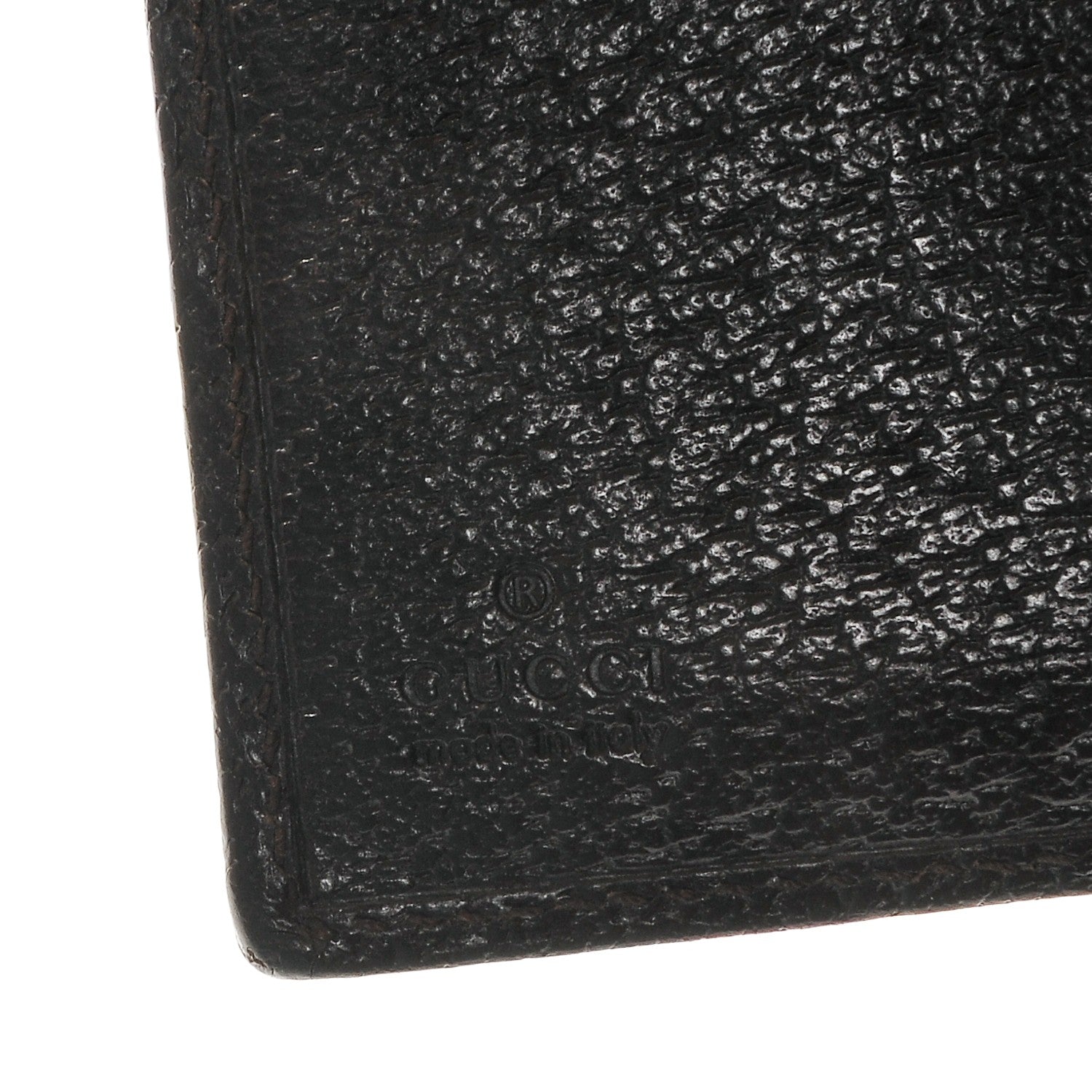 Gucci Monogram Compact Wallet Dark Brown 6 of 6
