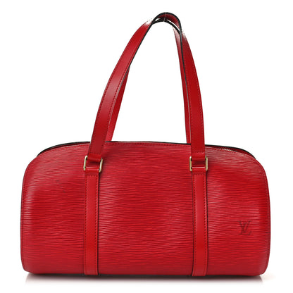 Louis Vuitton Epi Soufflot Castillan Red 1 of 11
