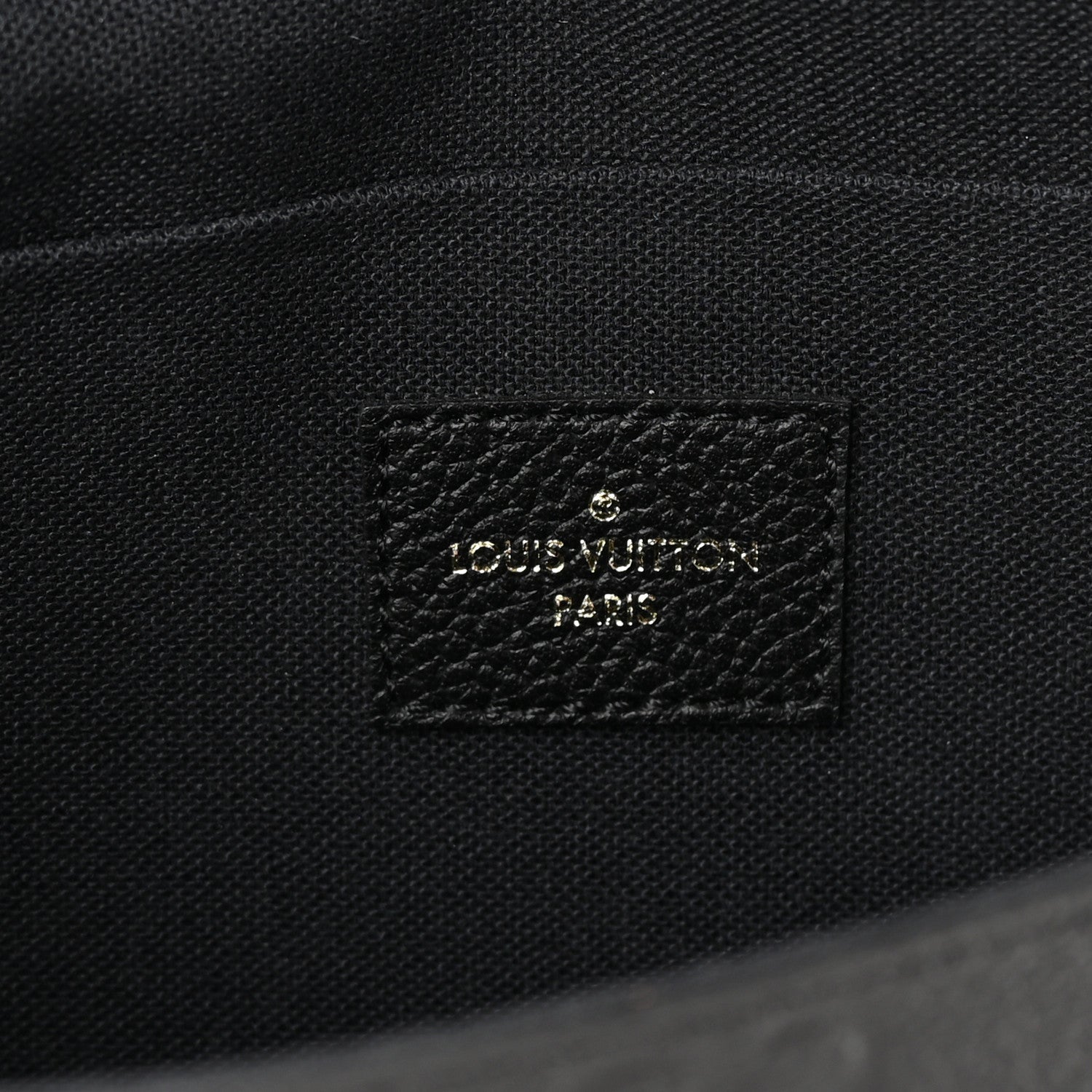 Louis Vuitton Empreinte Pochette Felicie Chain Wallet Black 8 of 15