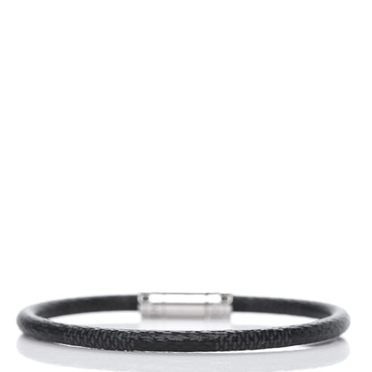 Louis Vuitton Damier Graphite Keep It Bracelet 19 3 of 6