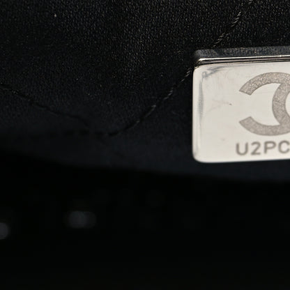 Chanel Metallic Shaded Calfskin Quilted Mini Chanel 22 Black Silver 7 of 11