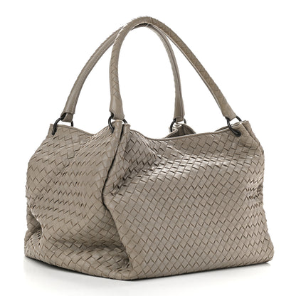 Bottega Veneta Nappa Intrecciato Parachute Bag Mink 2 of 7