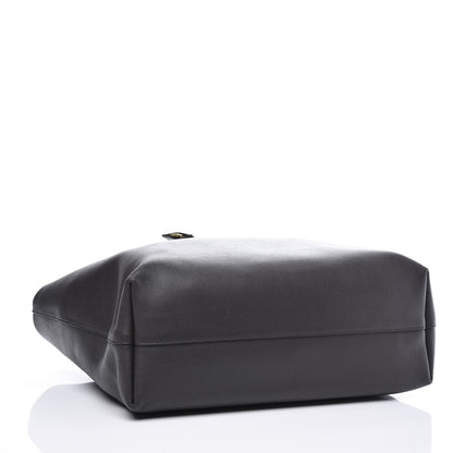 Saint Laurent Calfskin Large Shopping Tote Black 4 of 12