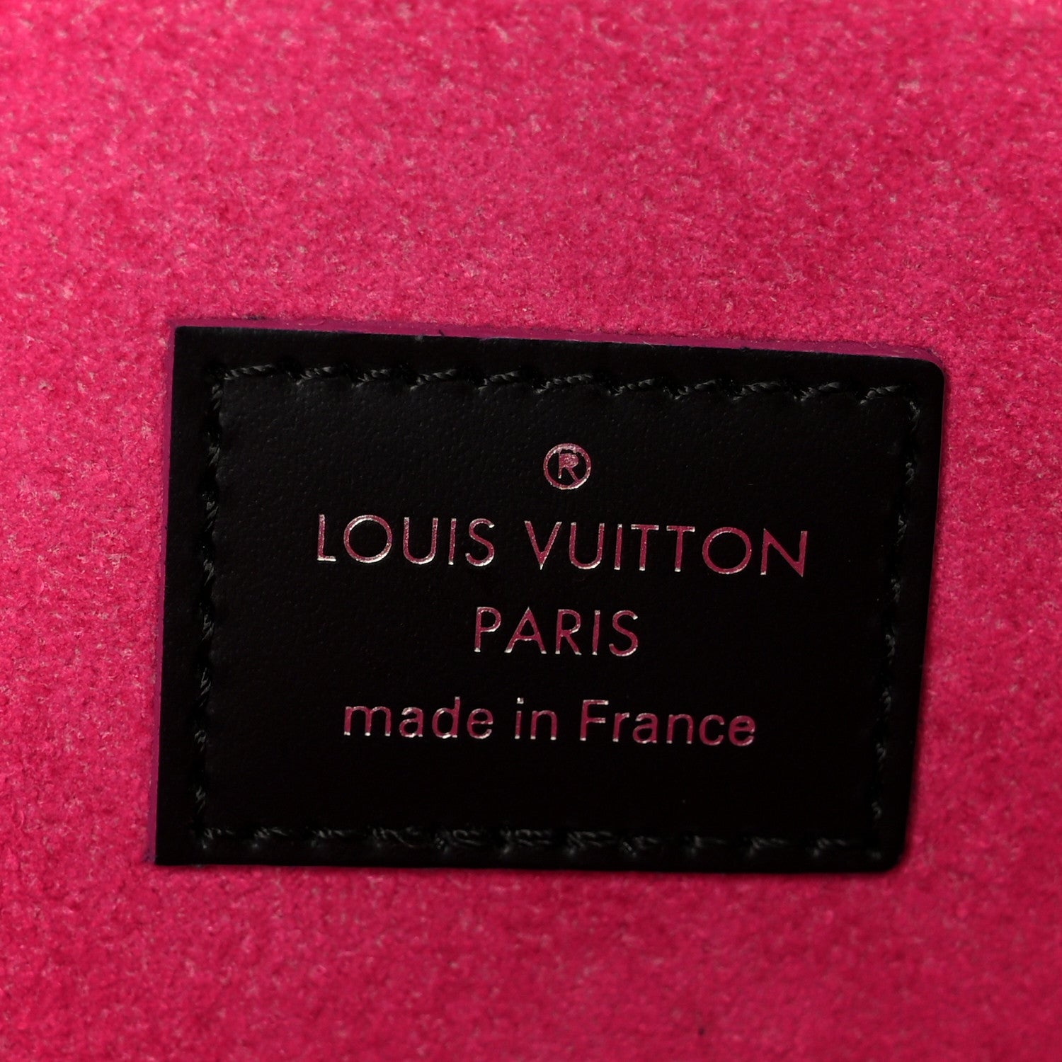 Louis Vuitton Epi Pochette Felicie Black Hot Pink 7 of 15