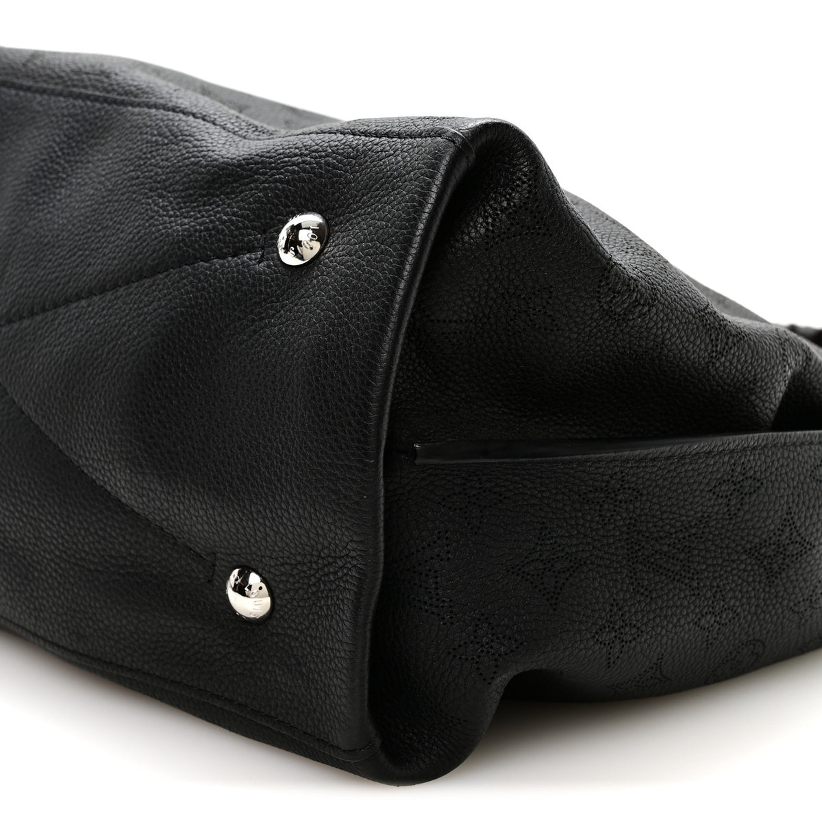 Louis Vuitton Mahina Carmel Hobo Black 8 of 8