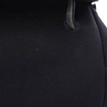 Hermes Toile Vache Calfskin Herbag Cabin Black 13 of 18