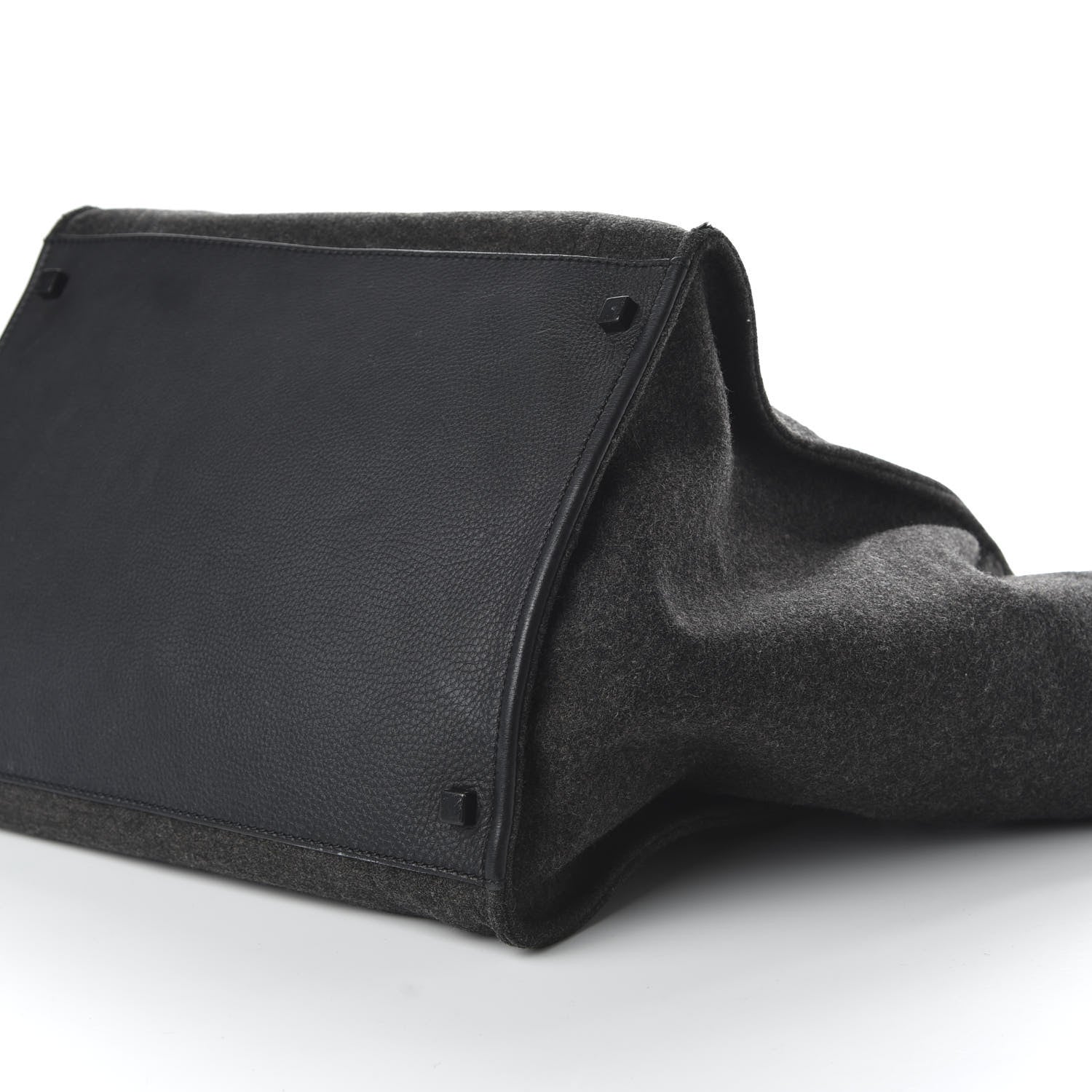 Celine Felt Medium Phantom Luggage Grey 7 of 9