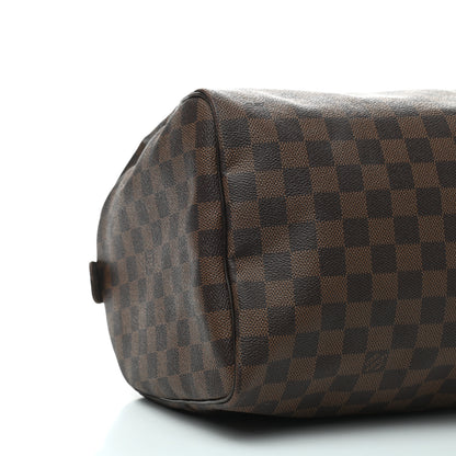 Louis Vuitton Damier Ebene Speedy 35 7 of 8