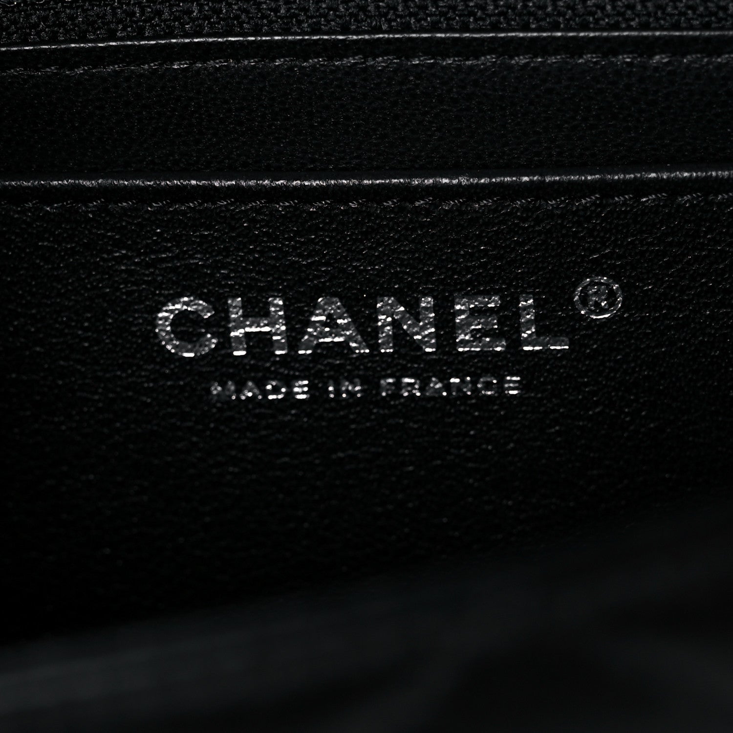 Chanel Lambskin Quilted Mini Rectangular Flap Black 6 of 15