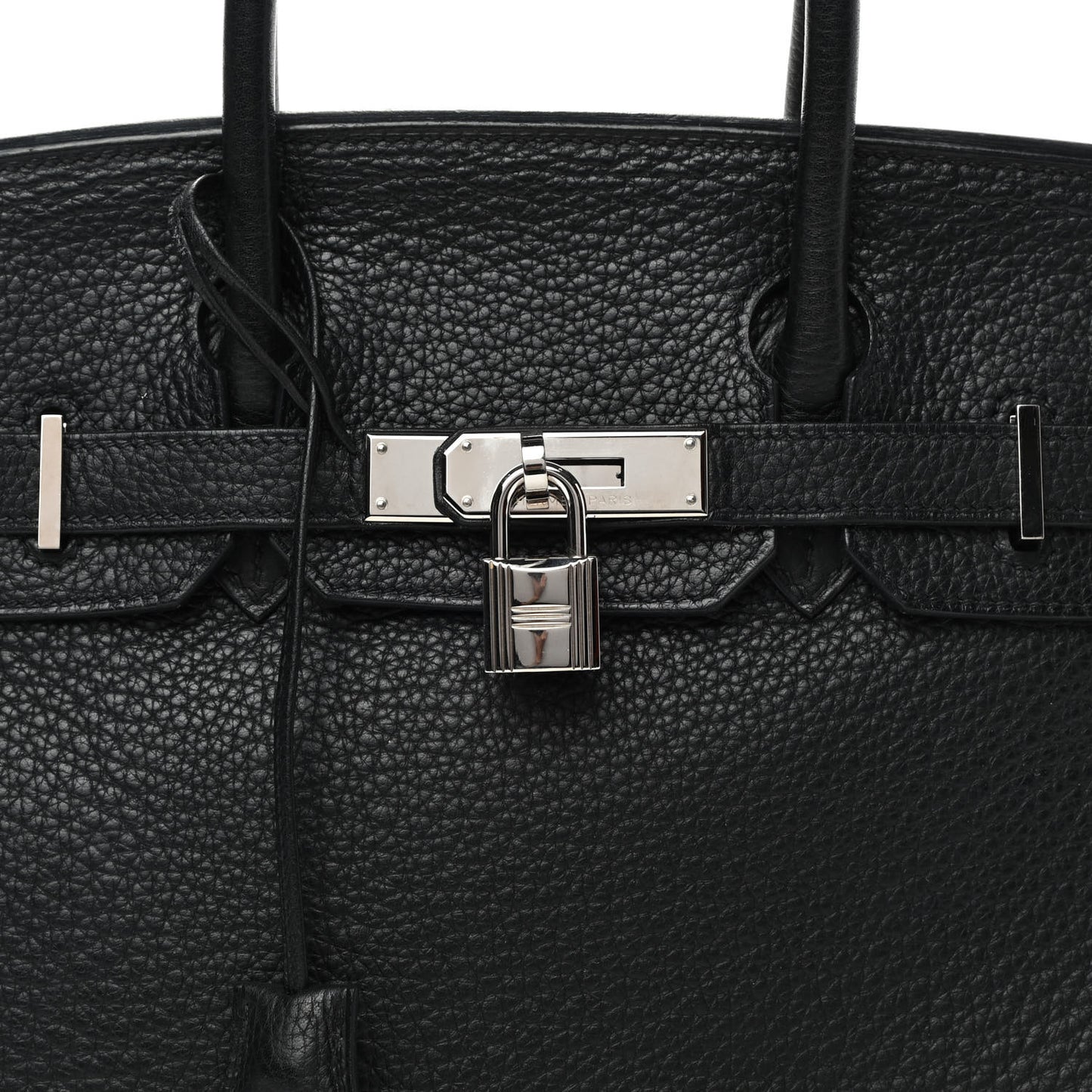 Taurillon Clemence Birkin 30 Black