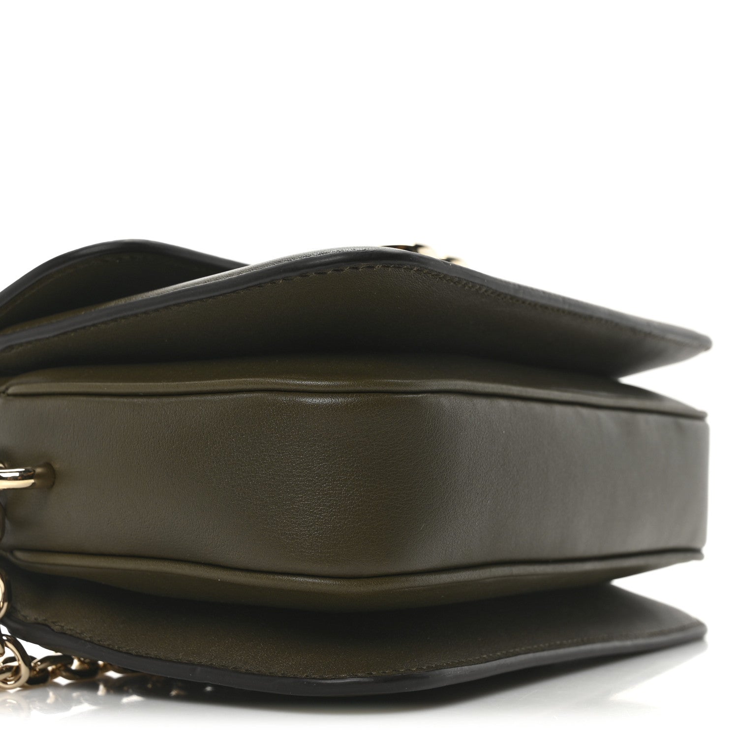 Gucci Monogram Go Small Shoulder Bag Forest Green 10 of 11