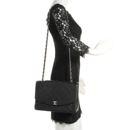 Chanel Caviar Quilted Jumbo Single Flap Black 2 of 9