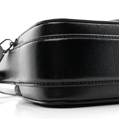 Marc Jacobs Saffiano Slingshot Shoulder Bag Black 10 of 11