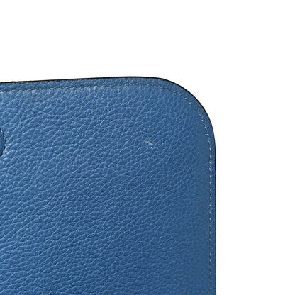 Alexander McQueen Grained Calfskin Padlock Crossbody Bag Blue 10 of 11