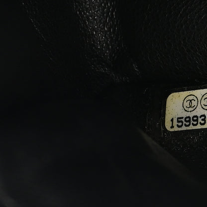 Chanel Lambskin Quilted Large Roll 2.55 Reissue Clutch Black 7 of 13