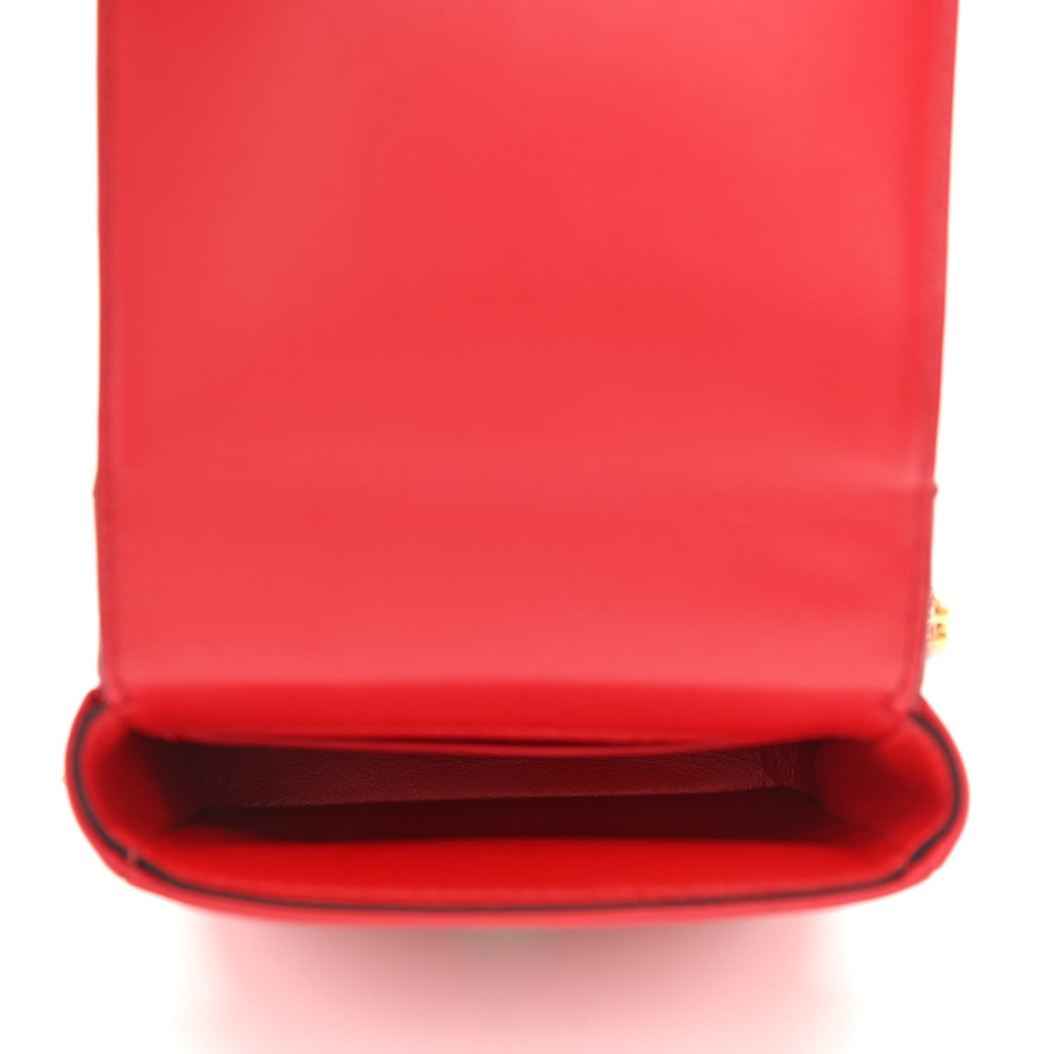 Valentino Garavani Nappa Mini Roman Stud Chain Bag Rouge Pur 5 of 9