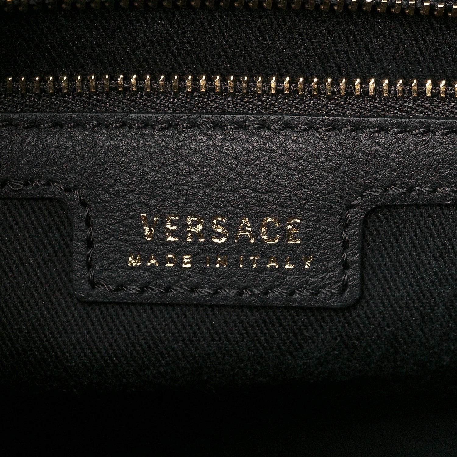 Versace Calfskin La Medusa Medium Hobo Crossbody Black 6 of 10