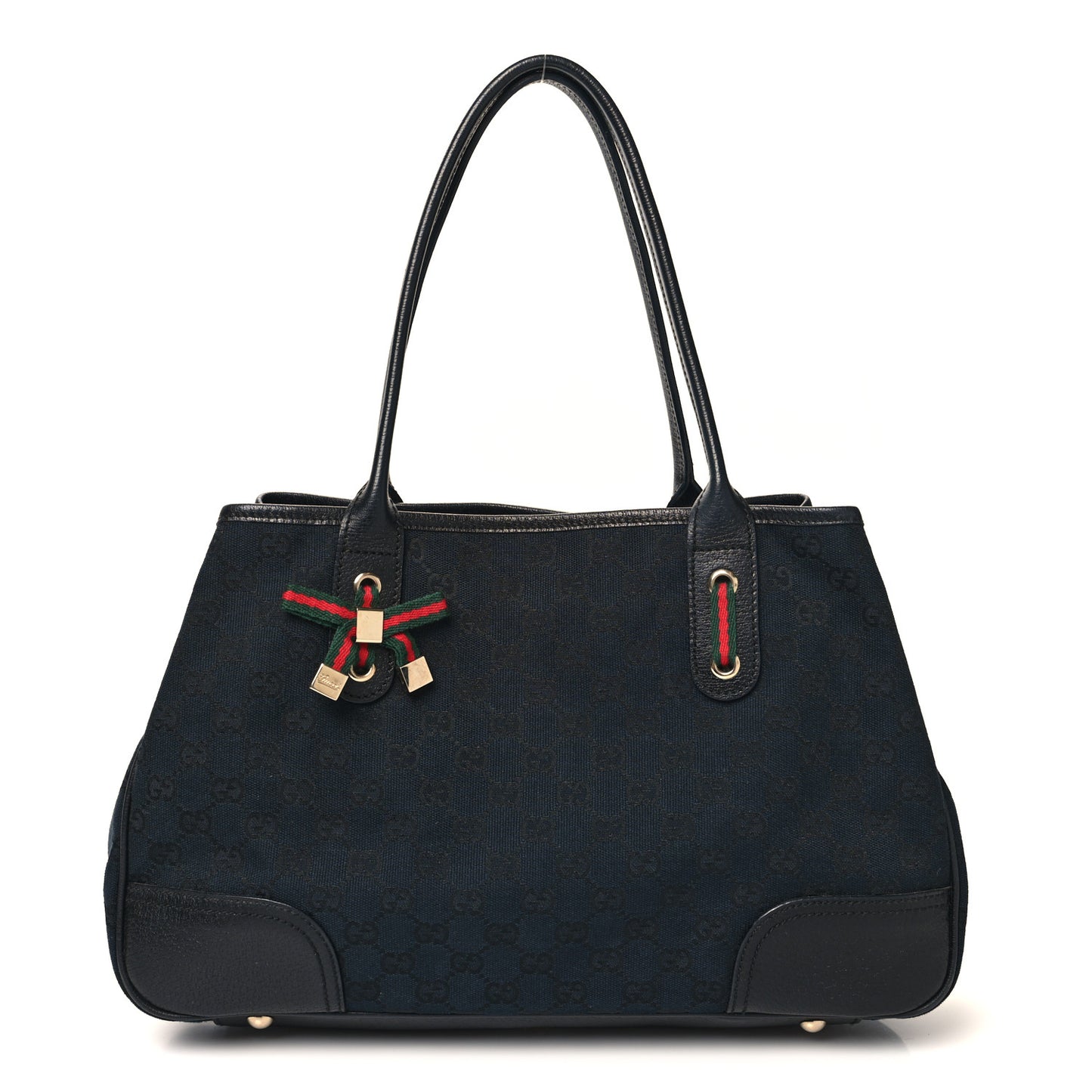 Monogram Medium Princy Tote Black