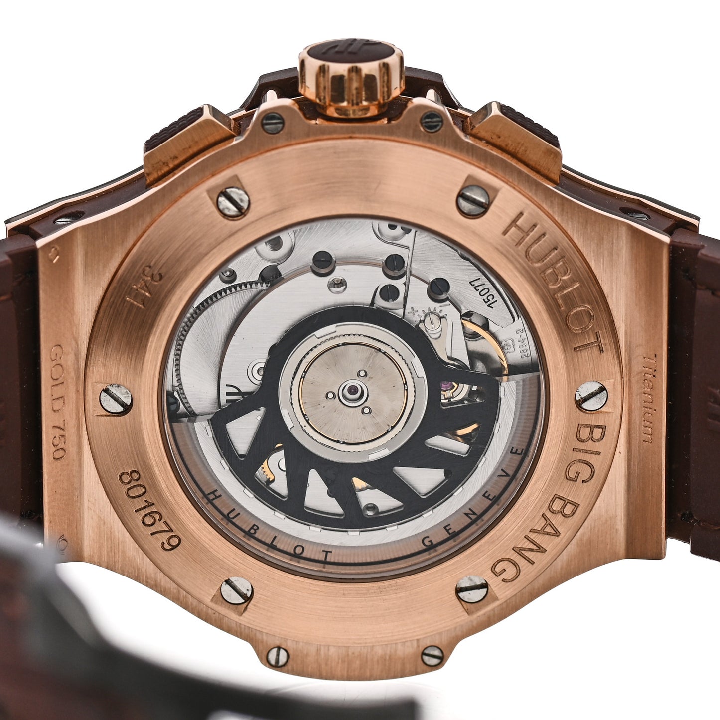 18K Rose Gold Alligator Garnet 41mm Big Bang Tutti Frutti Automatic Watch 341.PC.2010.LR.1903