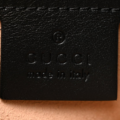 Gucci Calfskin Matelasse Medium GG Marmont Shoulder Bag Black 6 of 13