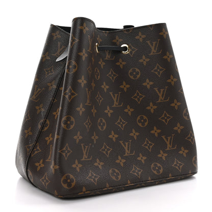Louis Vuitton Monogram Neonoe MM Black 3 of 12