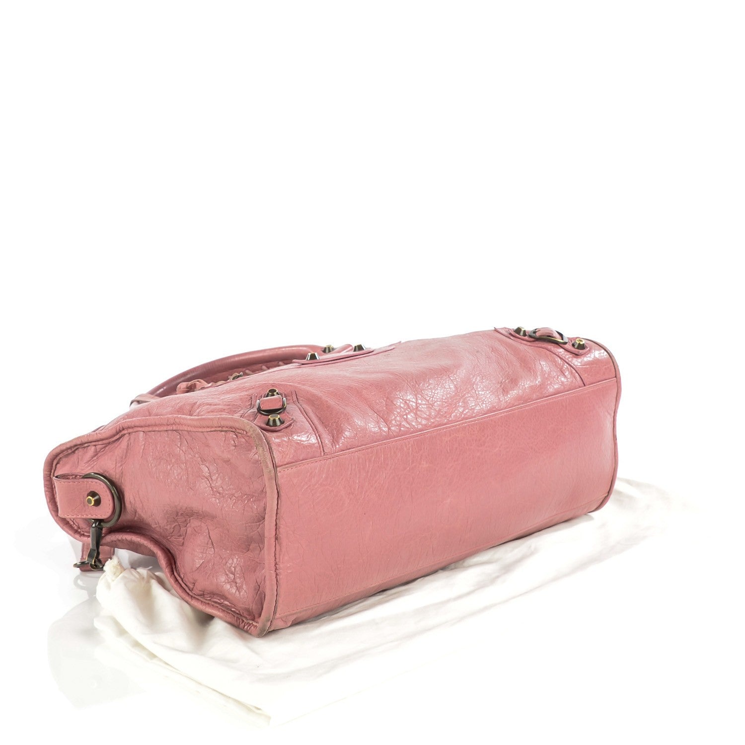 Balenciaga Agneau Classic Hardware City Rose Bruyere 8 of 13